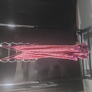 Wevez 100% Indian Silk Hippy Boho Festival Dress-FREE SIZE